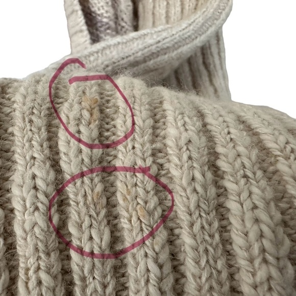 Anthropologie PILCRO Women Jemma Cable Knit Open Cardigan Sweater Sz M/L Petite - Picture 8 of 12